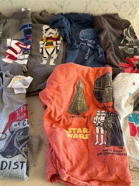GAP Star Wars Short Sleeve Tees - Orange, Navy, Gray, Brown, Black